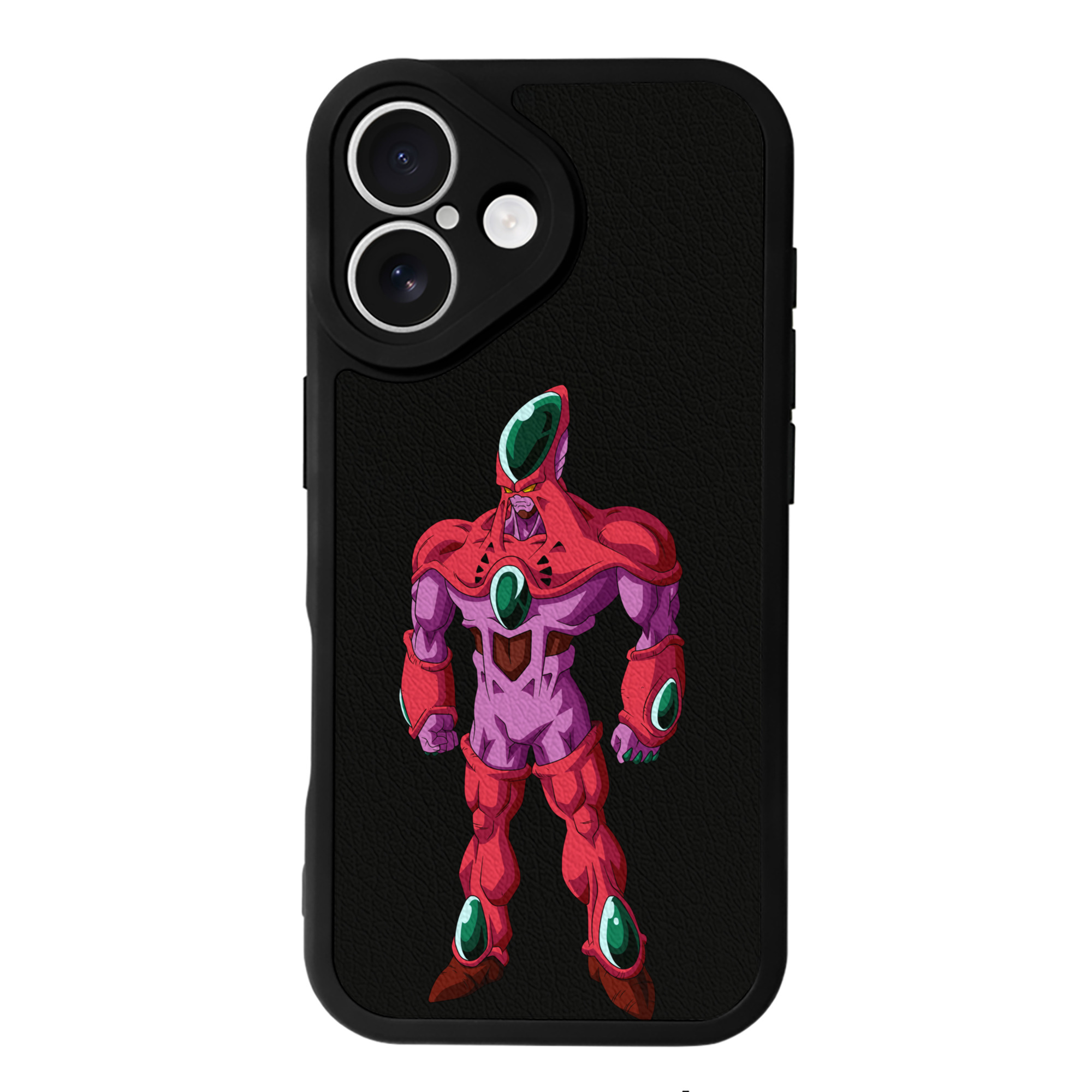 （画像用） ドラゴンボール DRAGON BALL 【iPhone 16シリーズ対応】シリコンスマホケース（レザー調） 材質：シリコン